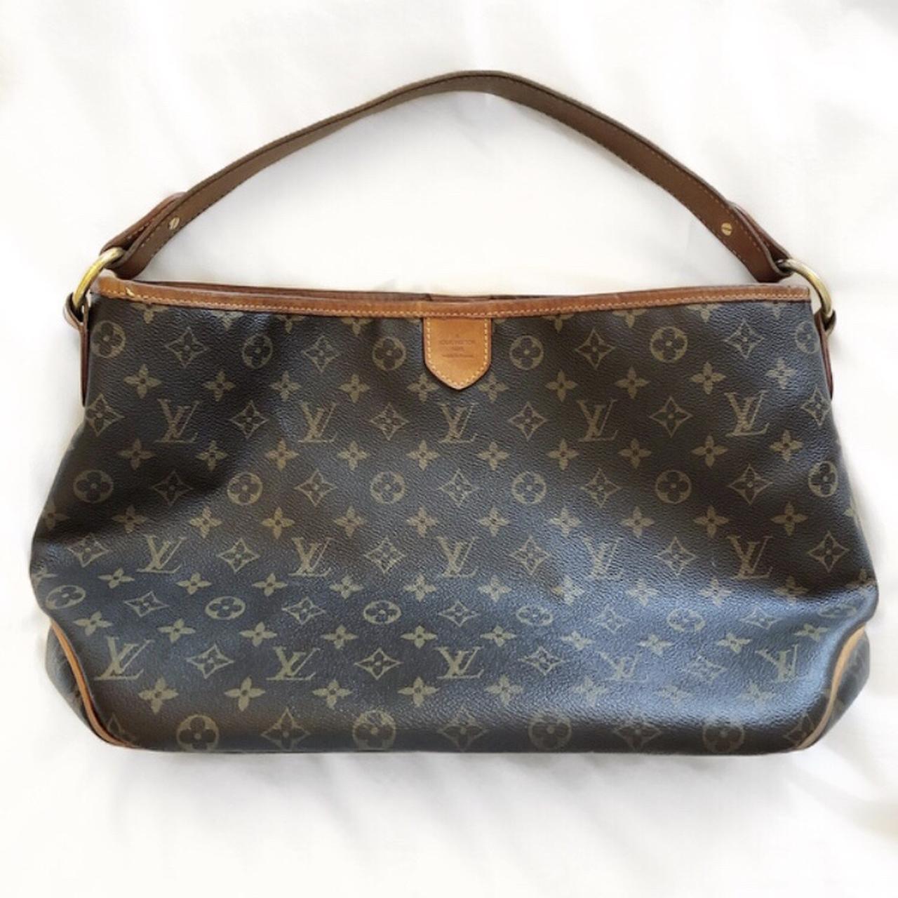 Vintage Louis Vuitton Pochette Bag with LV - Depop