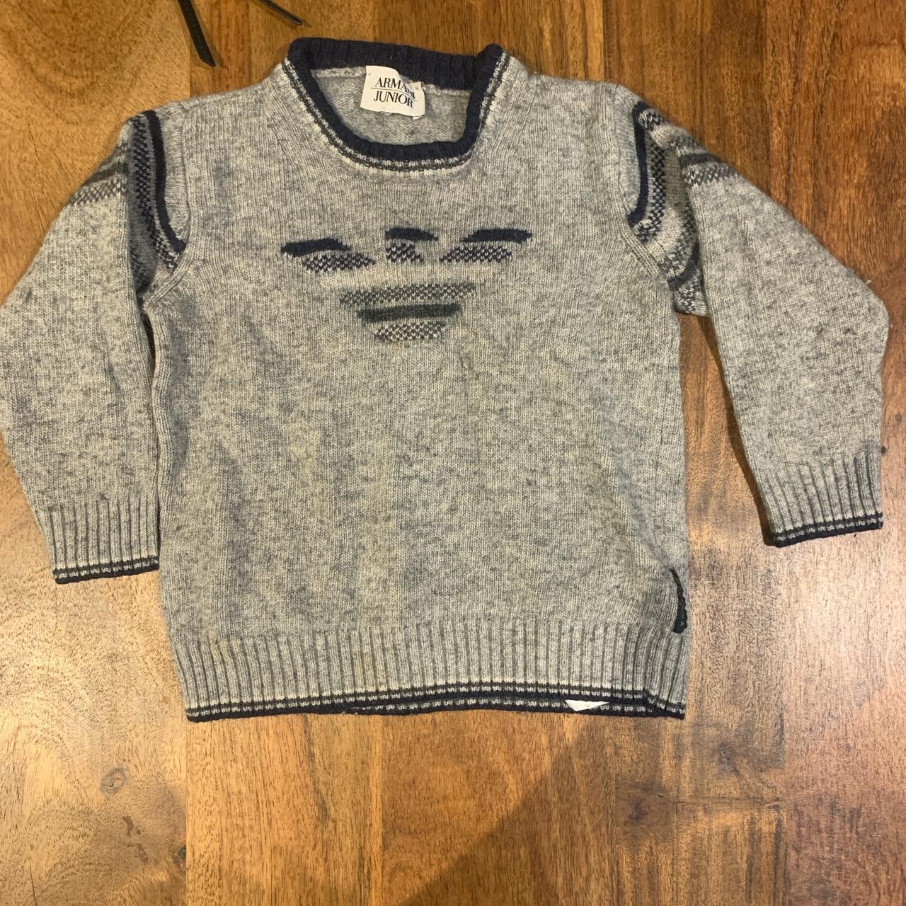 Armani boys clearance jumper