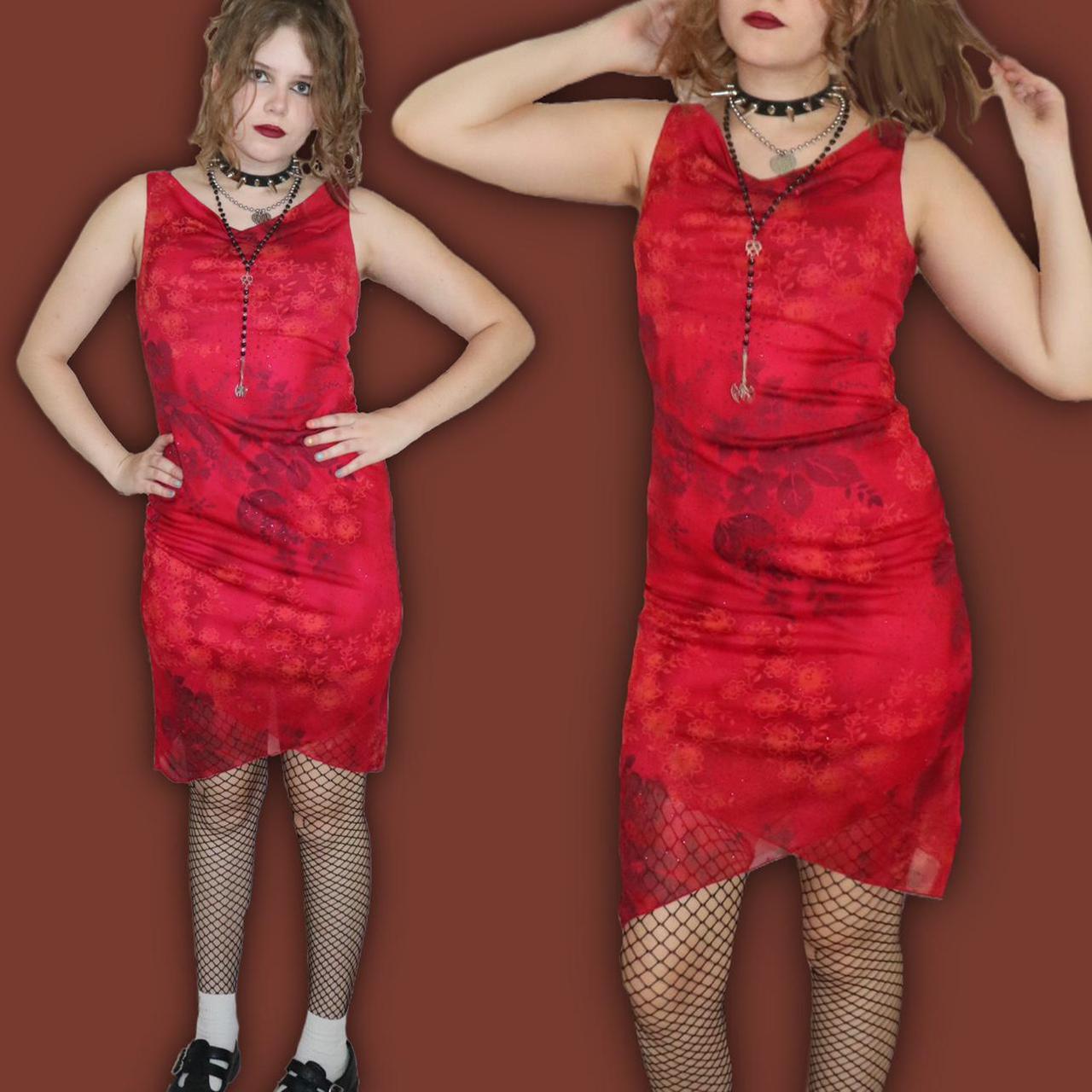 Product Image 3 - 🌹 RED MESH SPARKLY DRES