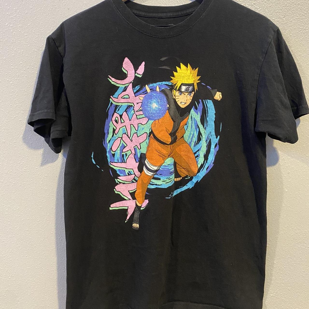 Naruto rasengan anime shirt. Sick print and colors.... - Depop
