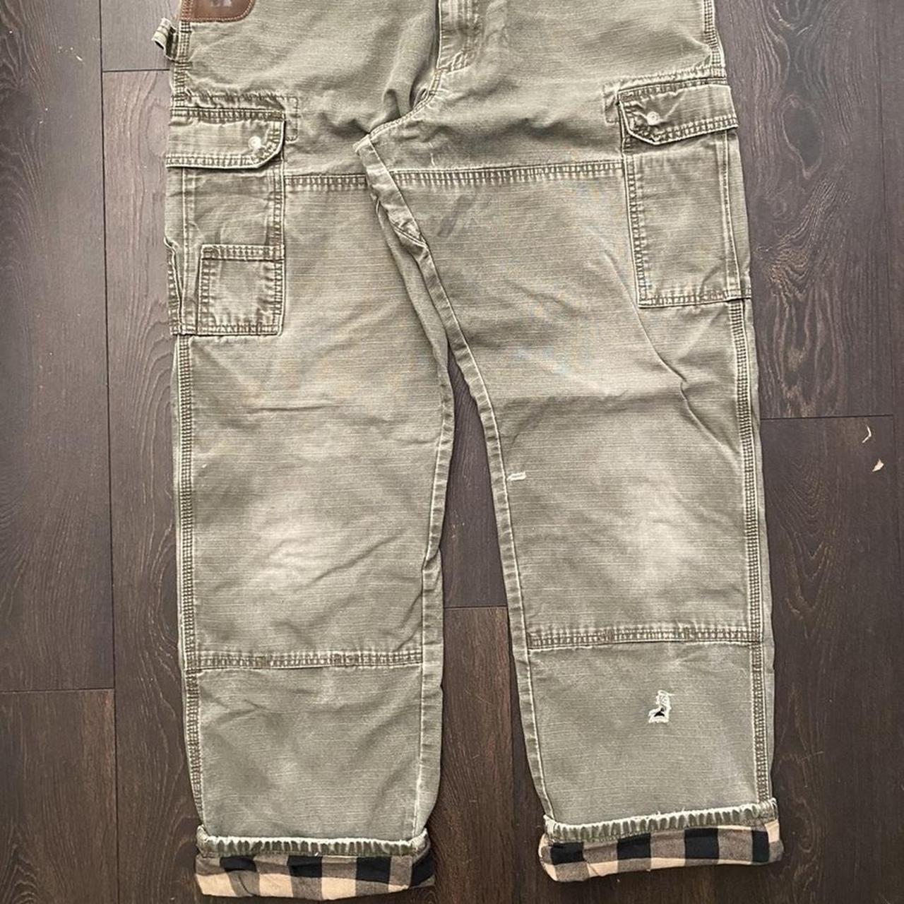 wrangler riggs double knee cargos