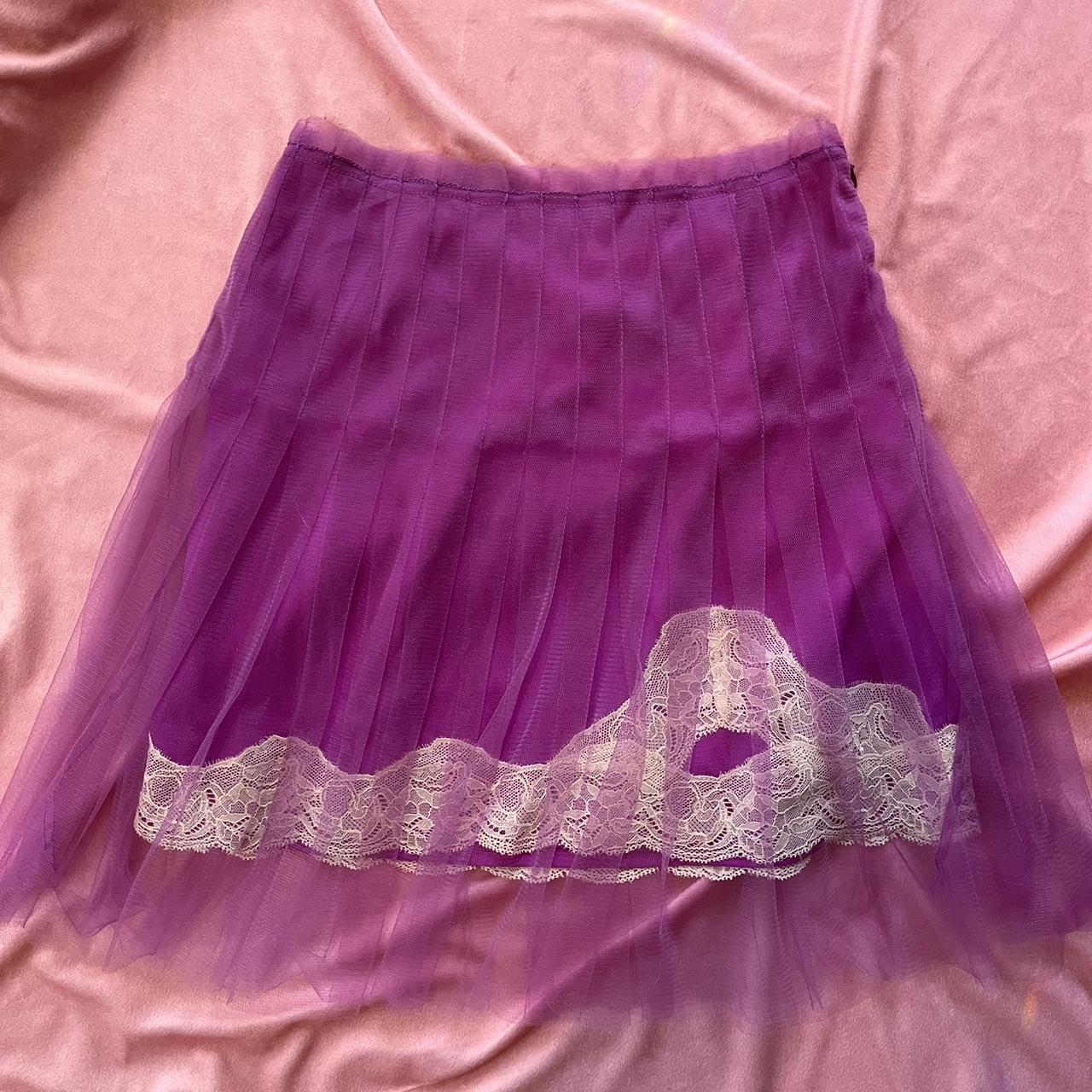 Rodarte for Target Pink Tulle and lace skirt, size... Depop