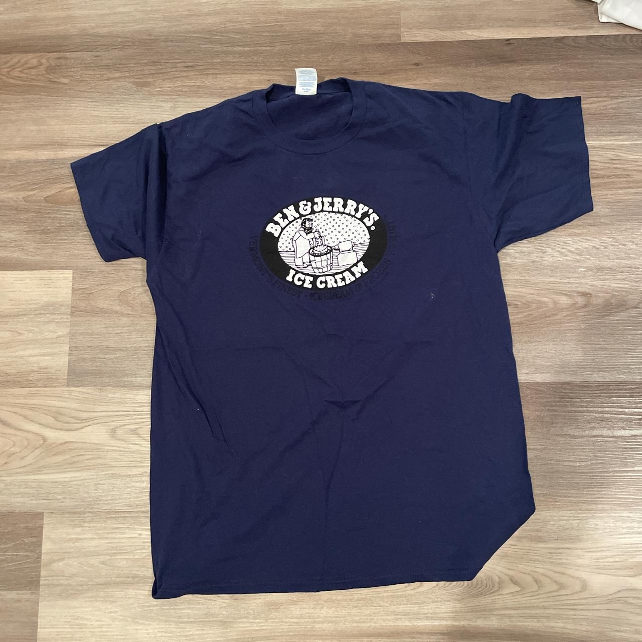 Ben n Jerry’s staff shirt... - Depop