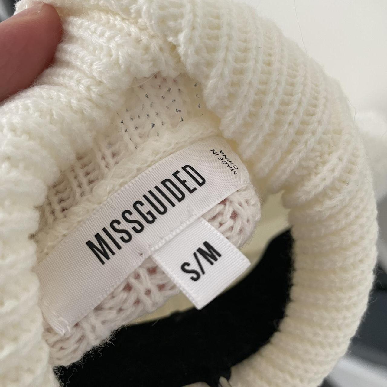 Missguided Women's Cream Jumper Depop