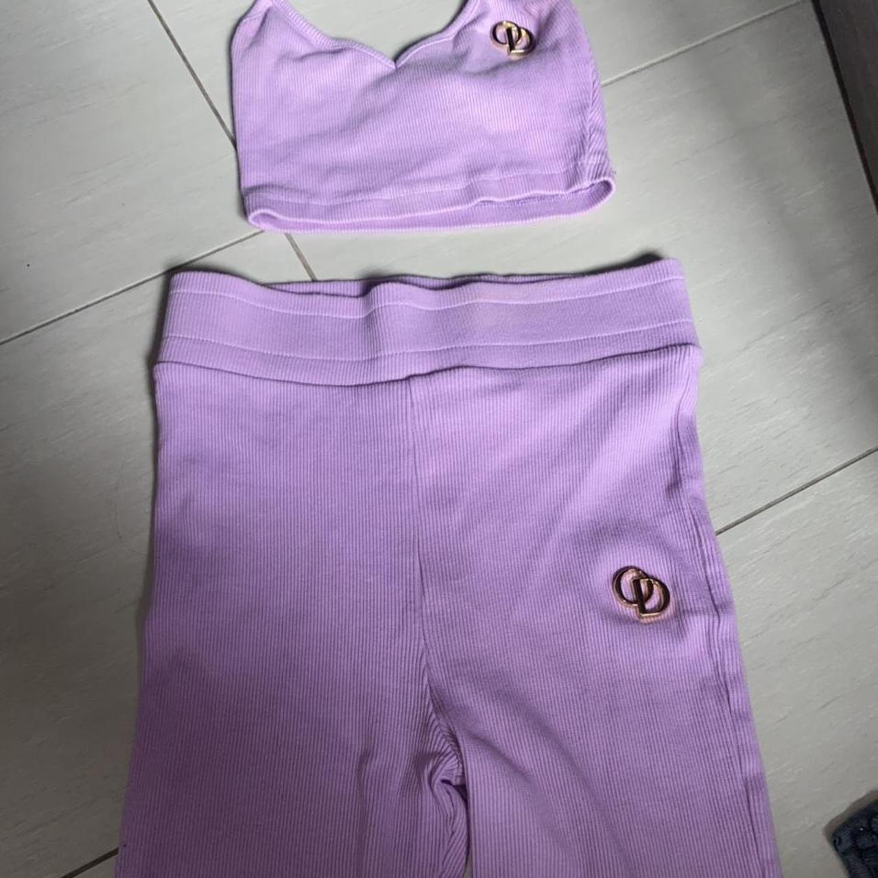 ODOLLS purple cycling shorts and matching... Depop