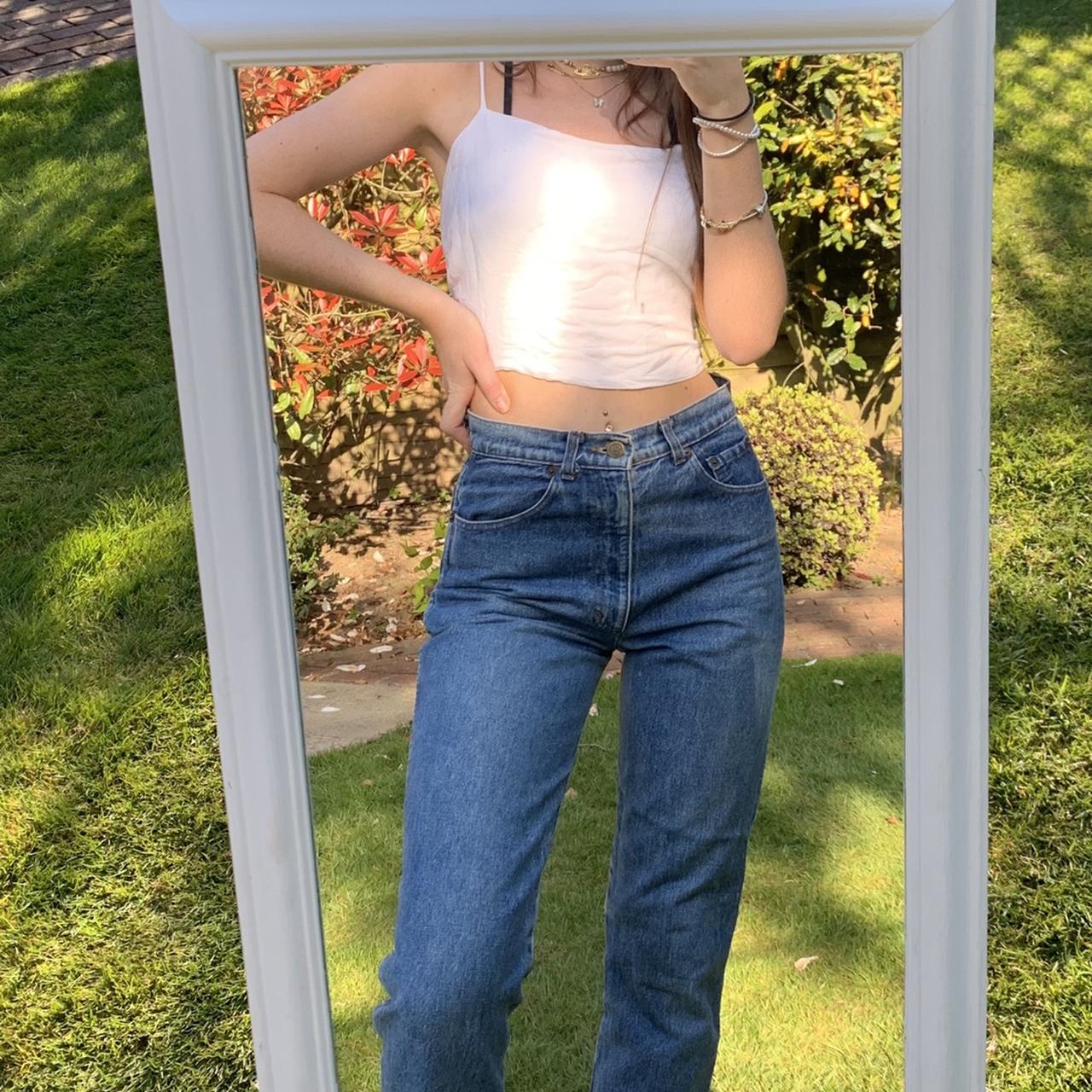 Brandy Melville White Halter Top size small - has - Depop