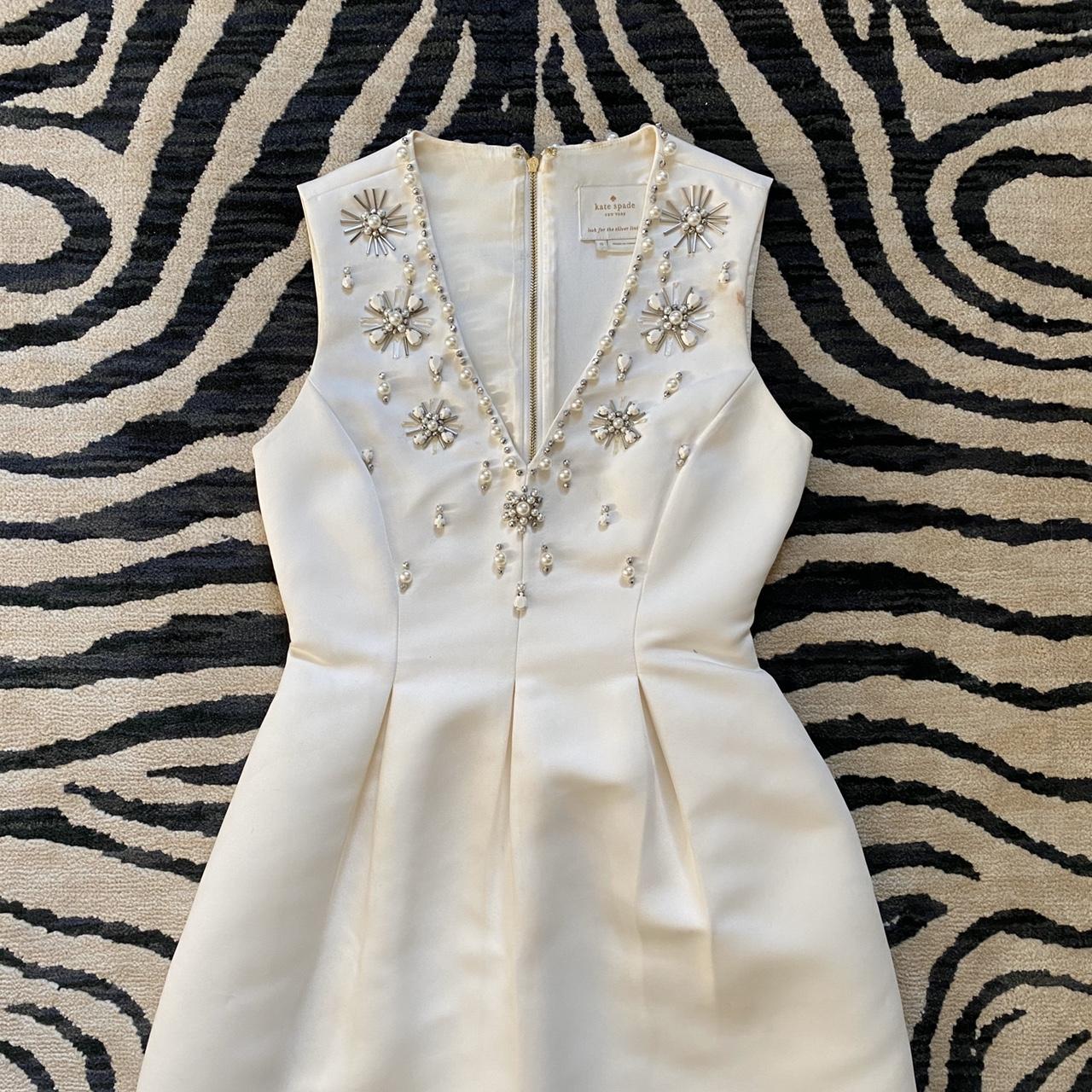 Kate spade hot sale white dress