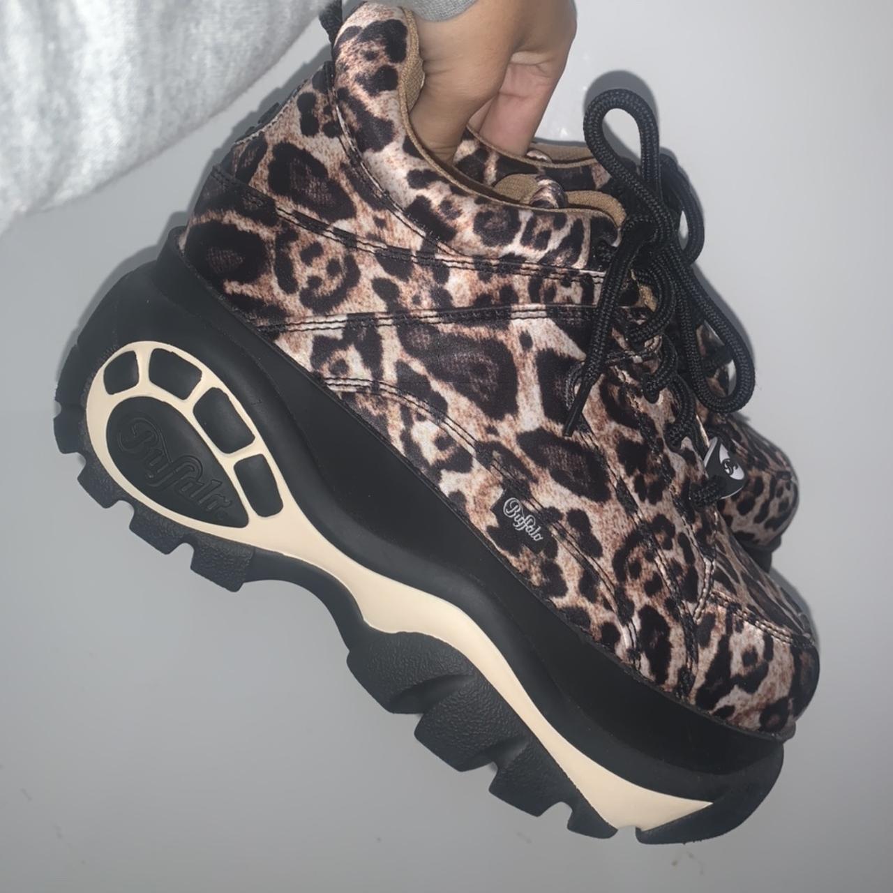 buffalo sneakers leopard