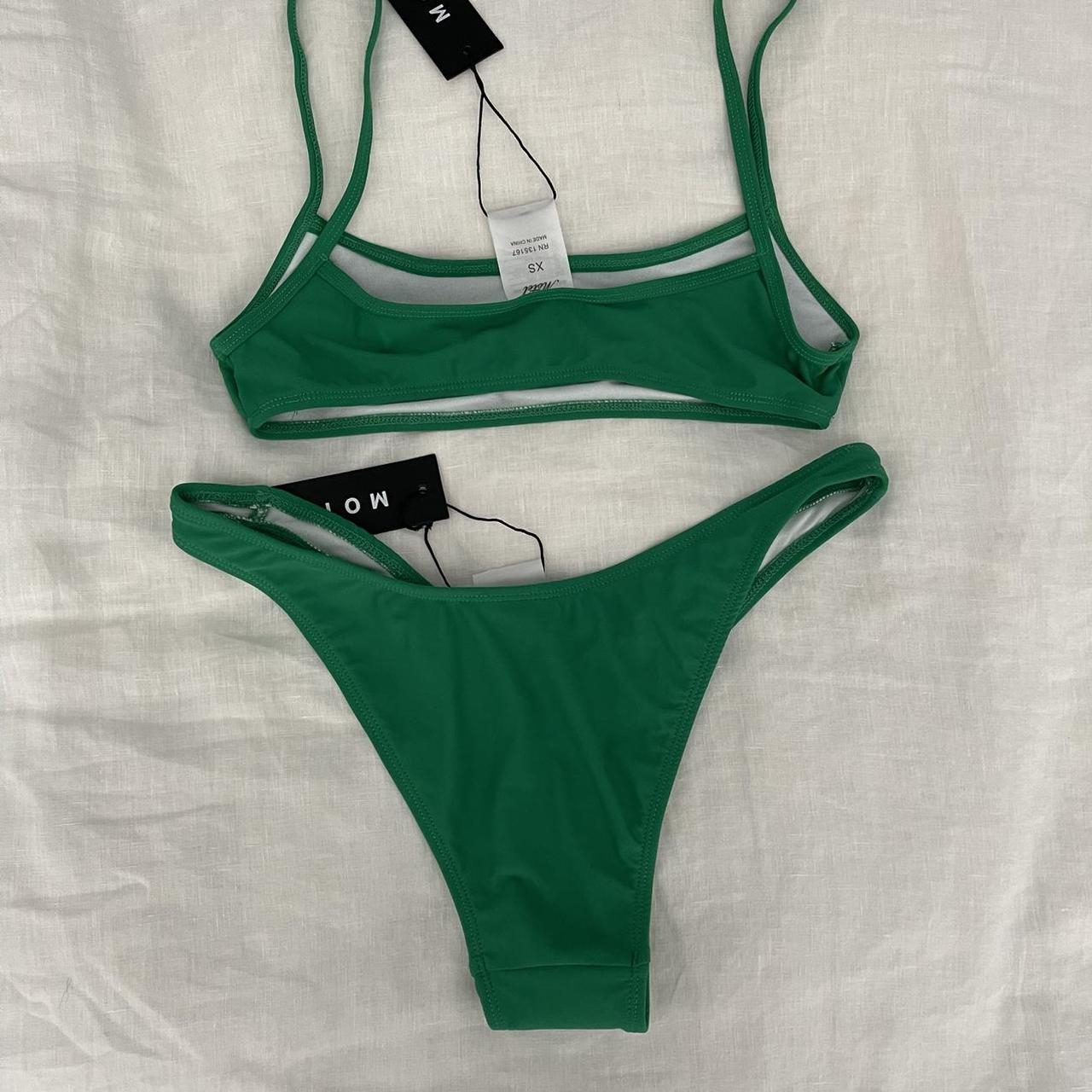 Women's Green Bikinis-and-tankini-sets | Depop