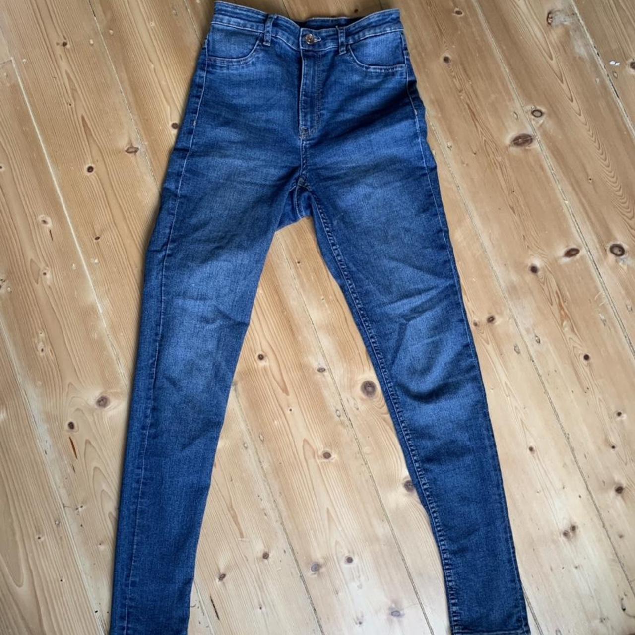 H&M Women's Blue Jeans Depop