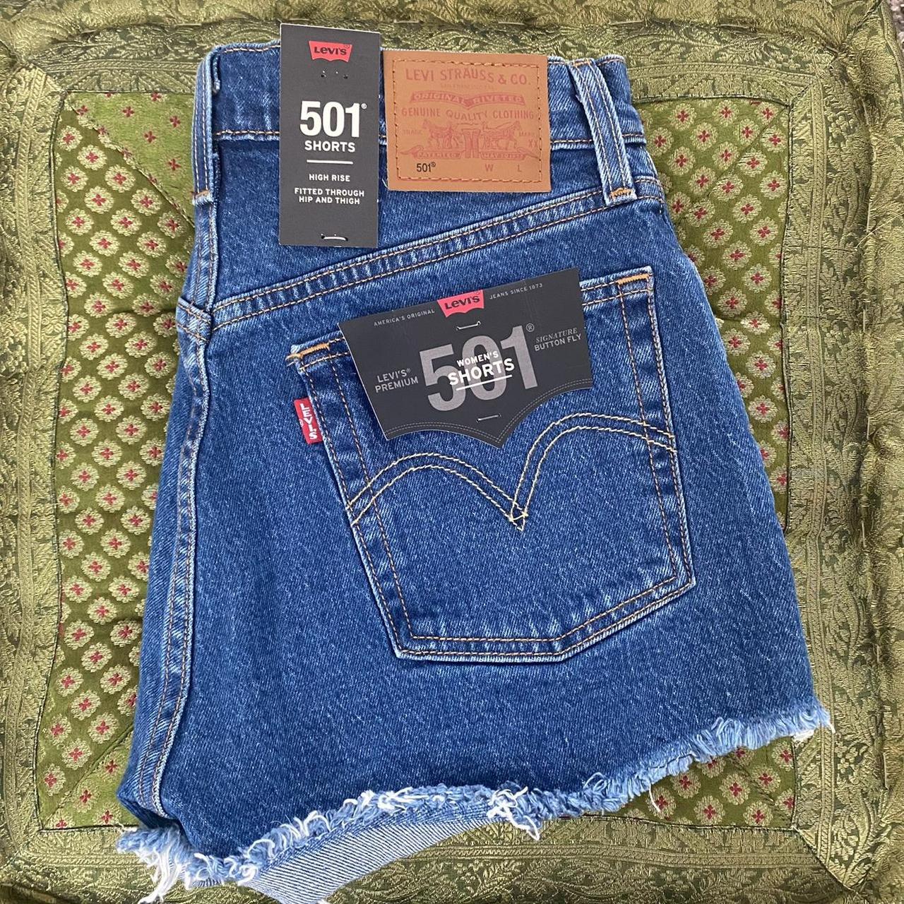 501® Original High Rise Shorts - Medium Wash