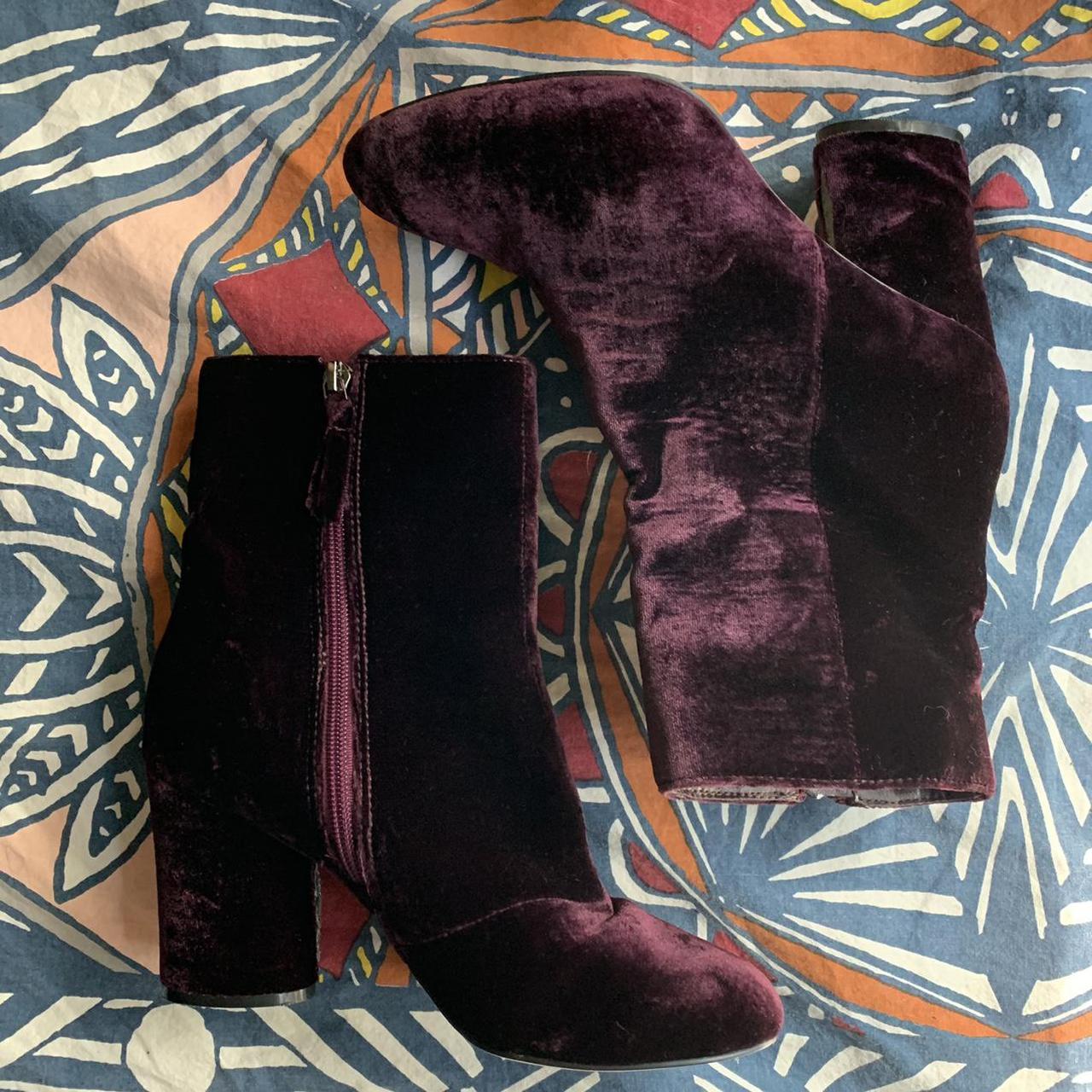 A. Saks Women's Burgundy Boots