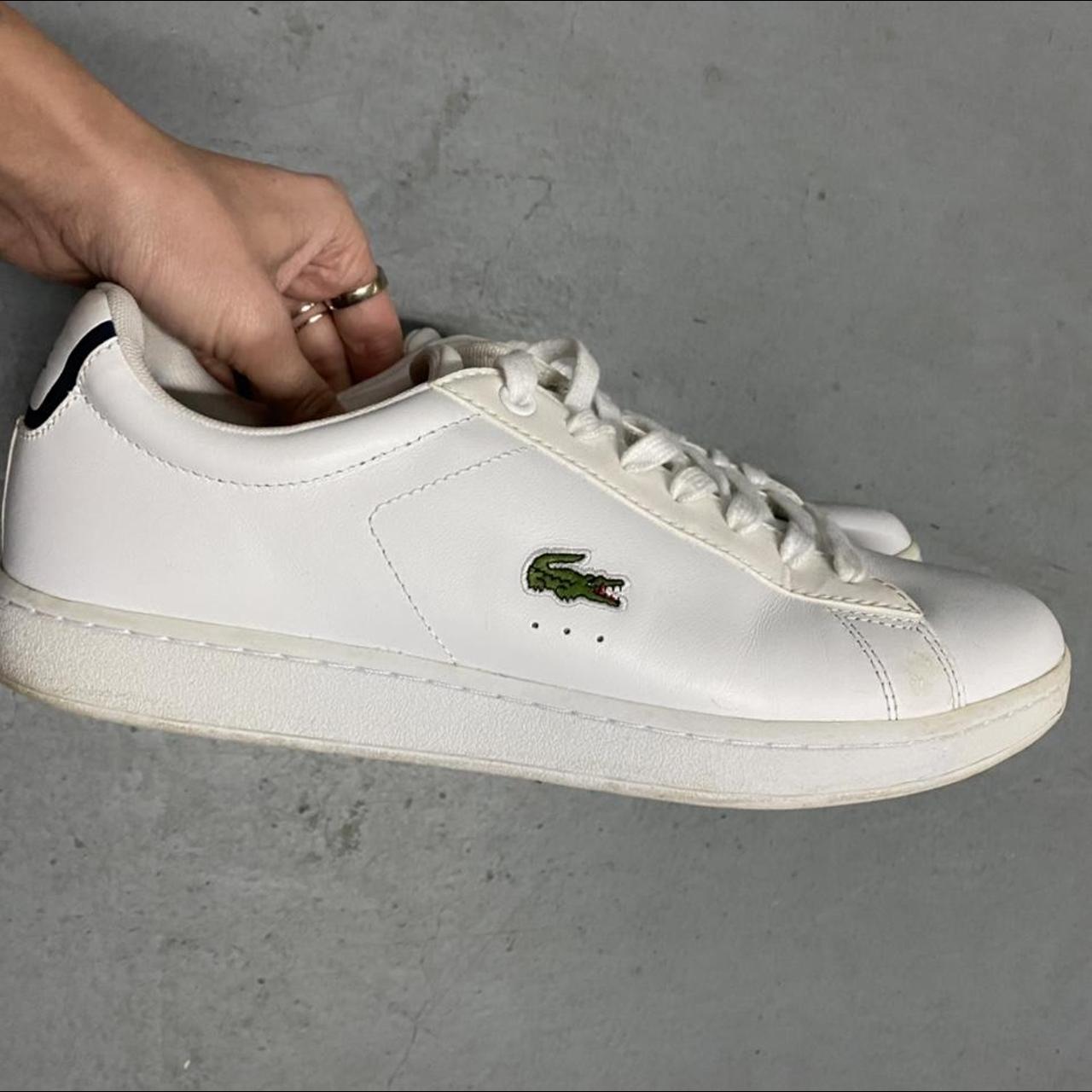 Mens lacoste shoes size US9, worn twice - Depop