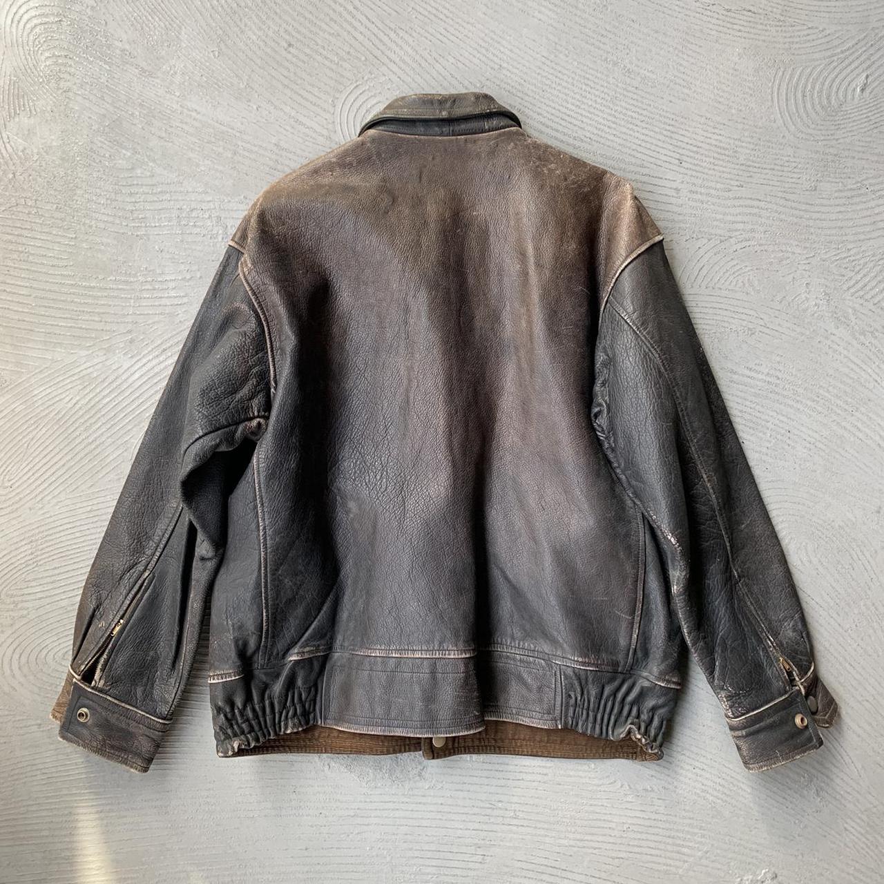 50's Japanese vintage leather jacket It's a valuable... - Depop