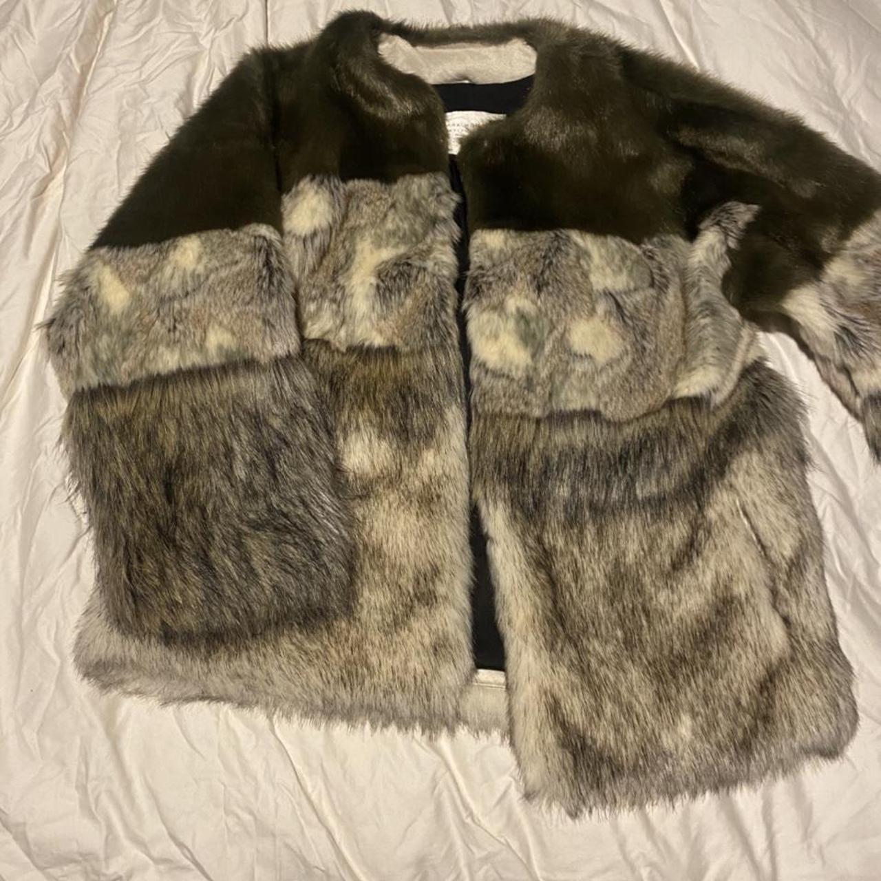 zara women's genuine fur coats & jackets