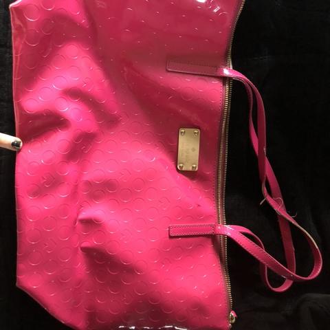 Kate Spade Wellesley Small Camryn Hot Pink Leather Satchel Handbag | eBay
