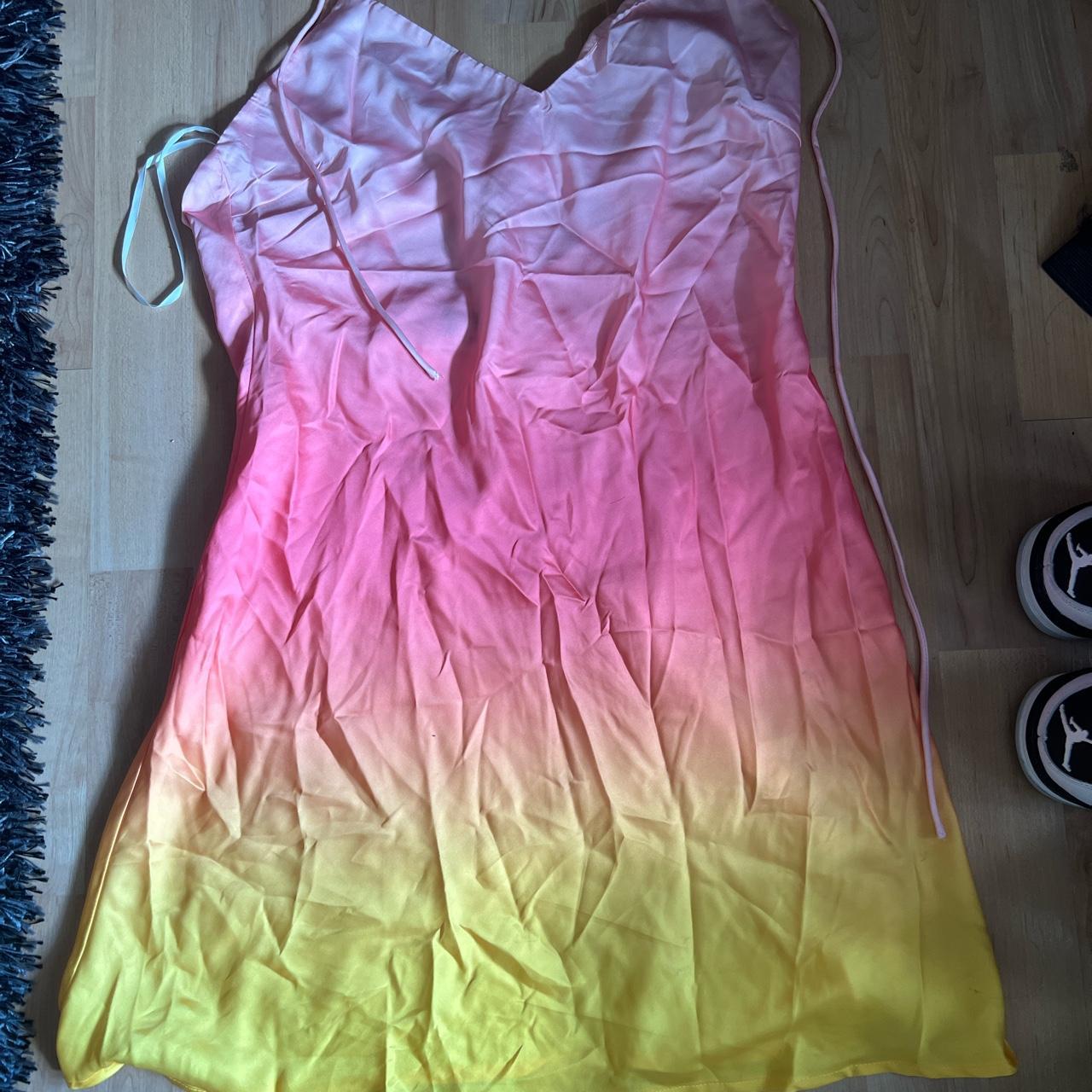 Princess polly sunset dress only worn once Retails... Depop