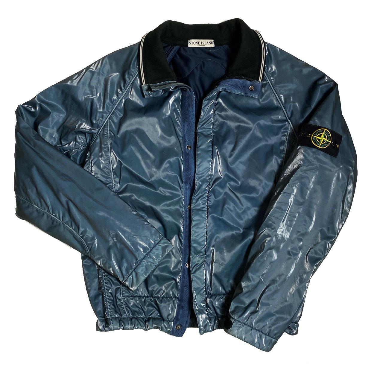 Vintage Stone Island AW99 Waxed Cotton Jacket * | Depop Vintage Stone Island AW99 Waxed Cotton Jacket * | Depop