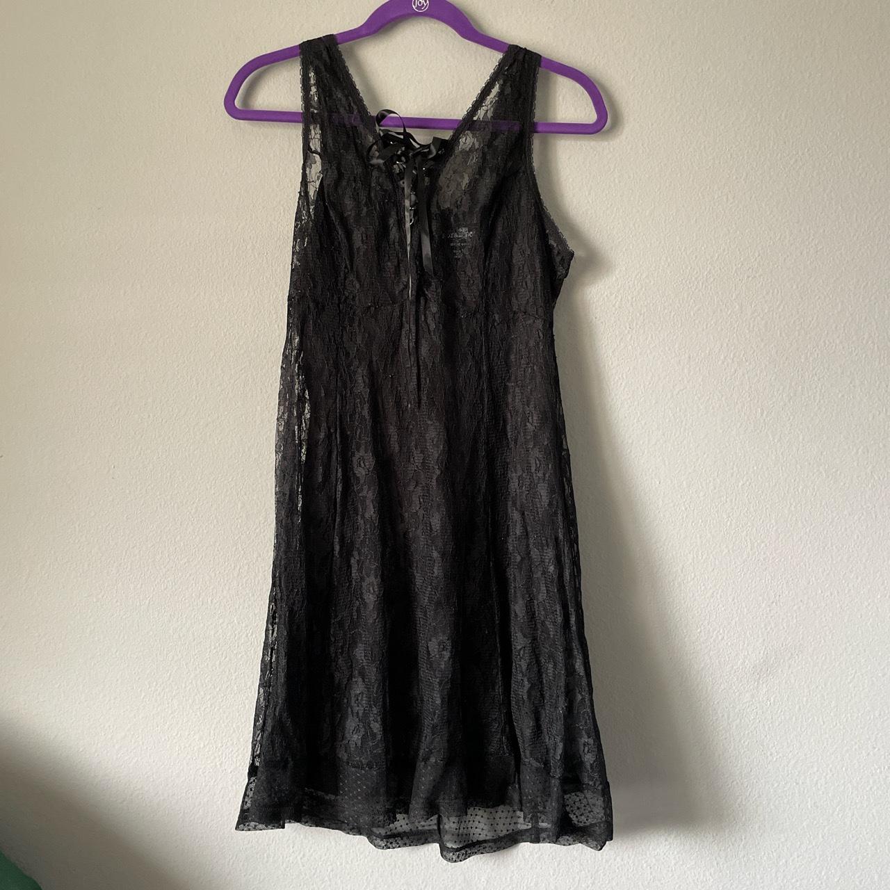 LARGE ROYAL BONES TRIPP LACEY DRESS WITH BUILT IN... - Depop