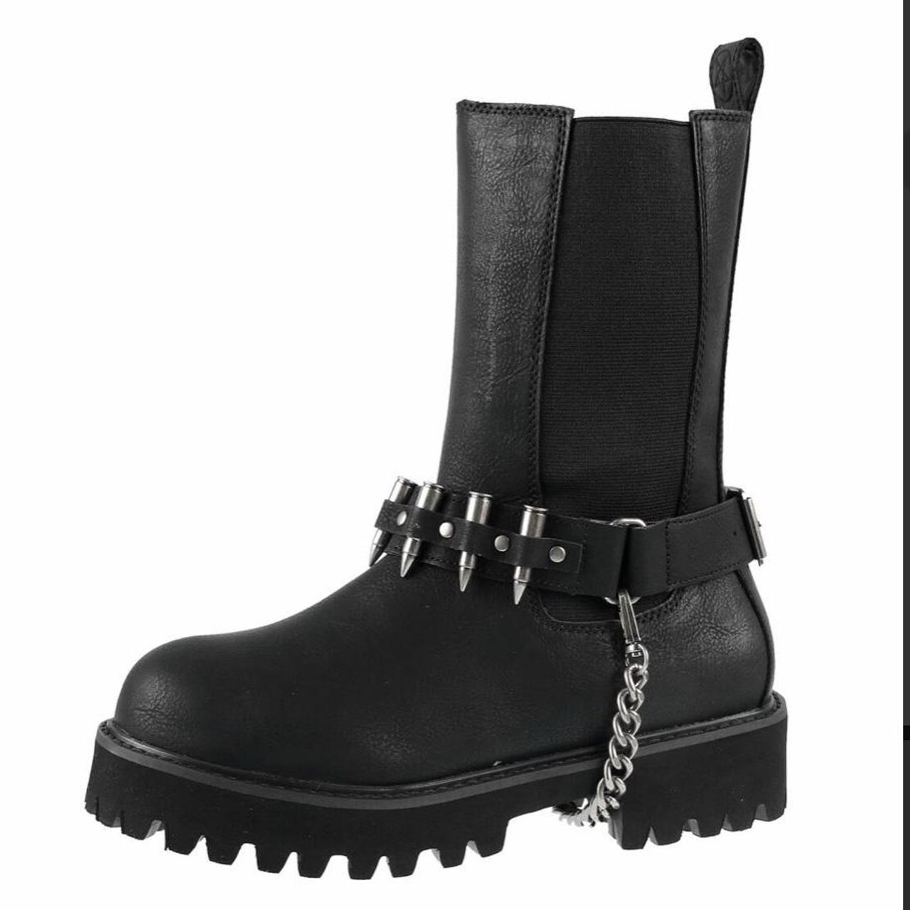 KILLSTAR DEAD MAN’S BOOTS BRAND NEW IN ORIGINAL... Depop