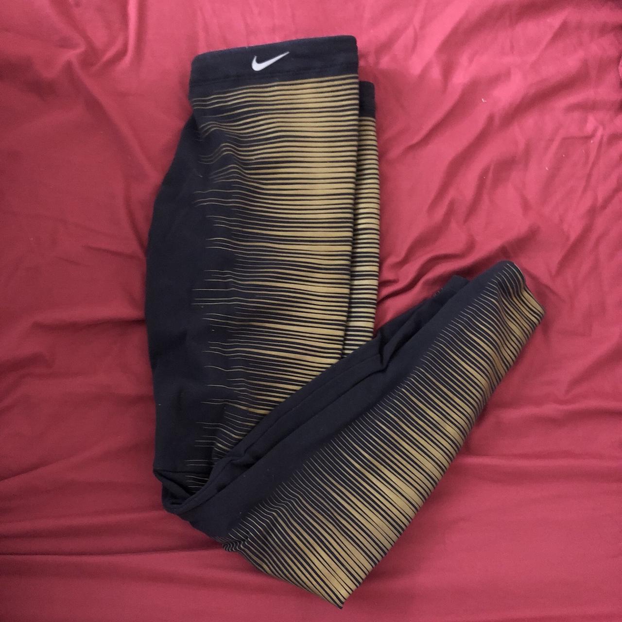 Nike Flash Reflective Leggings Size Small Lightly... Depop