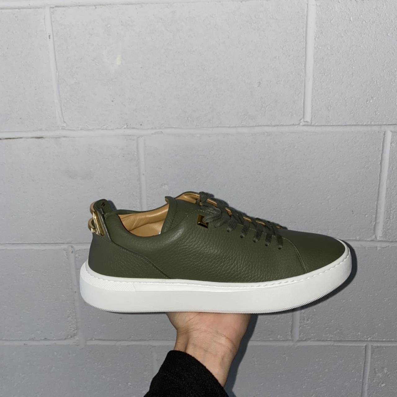 Buscemi Uno Low Alce sneakers Khaki Gold 48