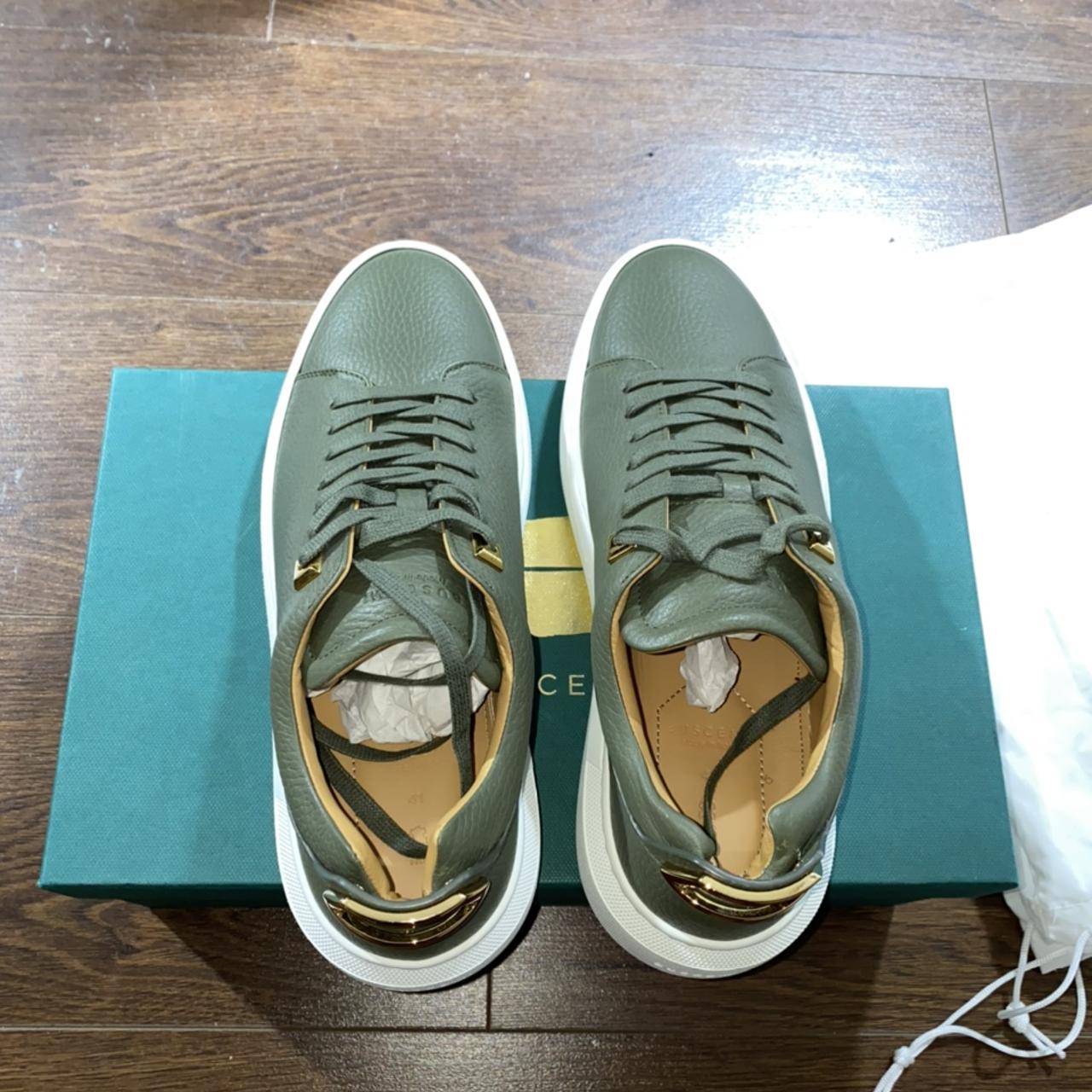 Buscemi Uno Low Alce sneakers Khaki Gold 48