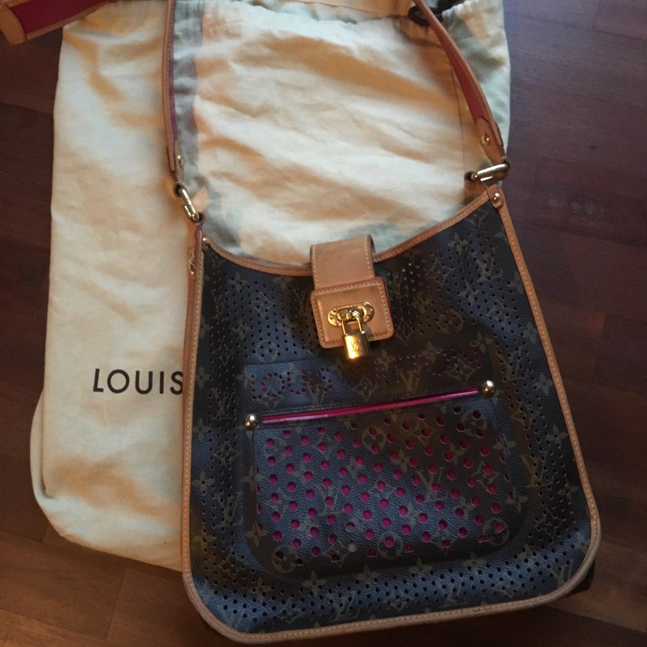 Limited Edition Louis Vuitton perforated Musette - Depop