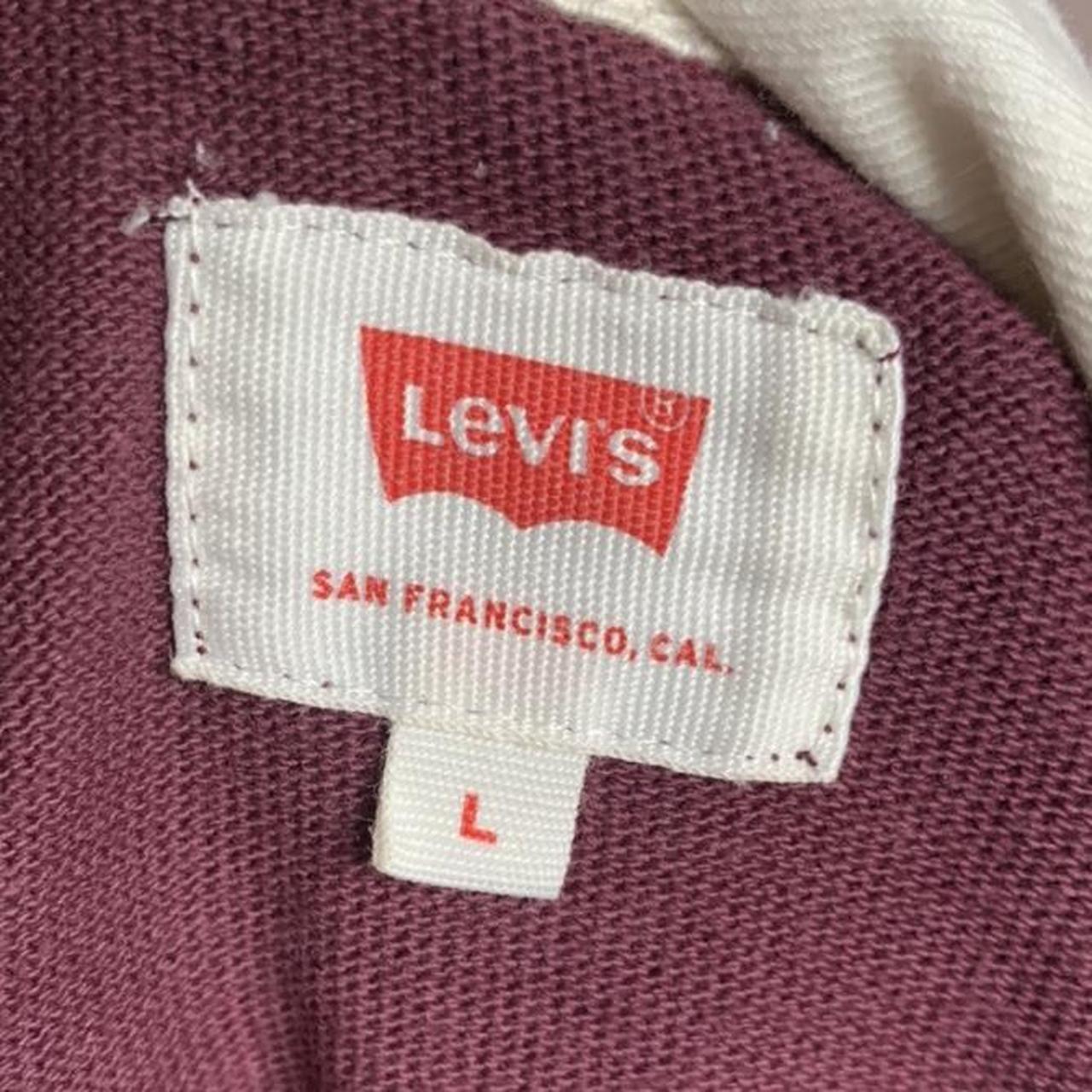 Levi rugby shirt 🏉 Size mens large Condition... Depop