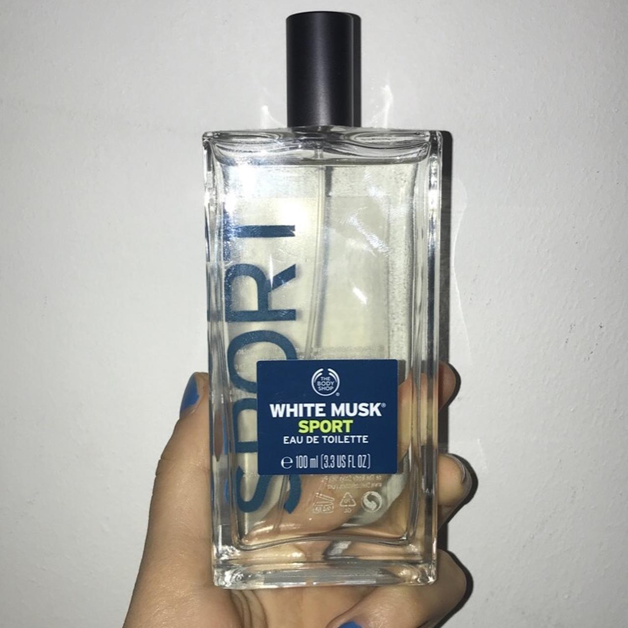 White musk sport spray perfume cologne from the body Depop