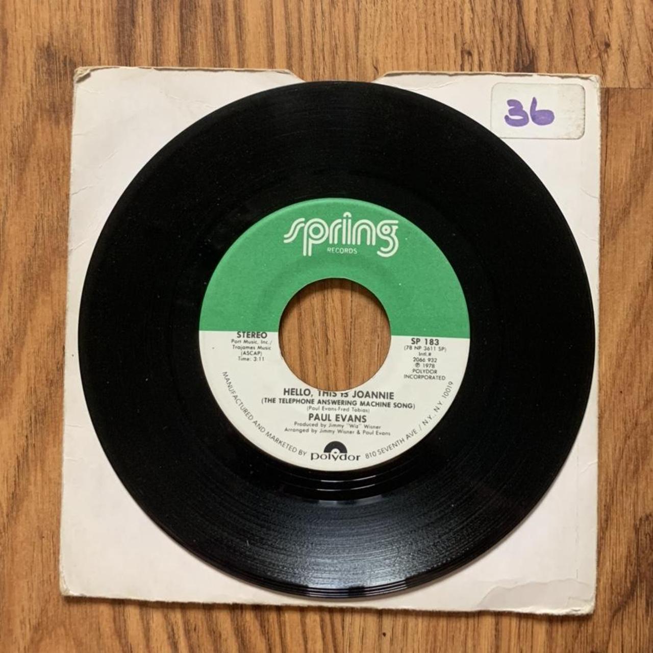 Paul Evans ‎ Hello, This Is Joannie (The Telephone... Depop