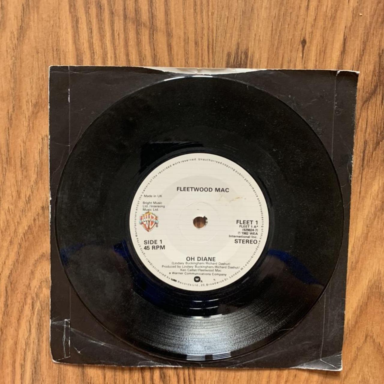 Fleetwood Mac ‎– Oh Diane 7” Vinyl Record Condition:... - Depop