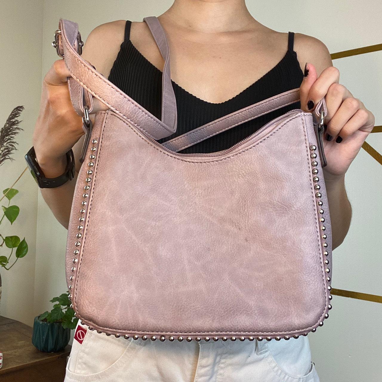 Kedzie CrossBody Bag Purple The size is: - Depop