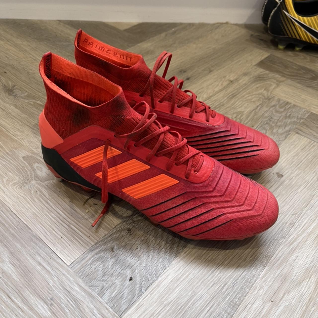 Adidas Predator 19.1 prime nit uk 9.5 football boots Depop