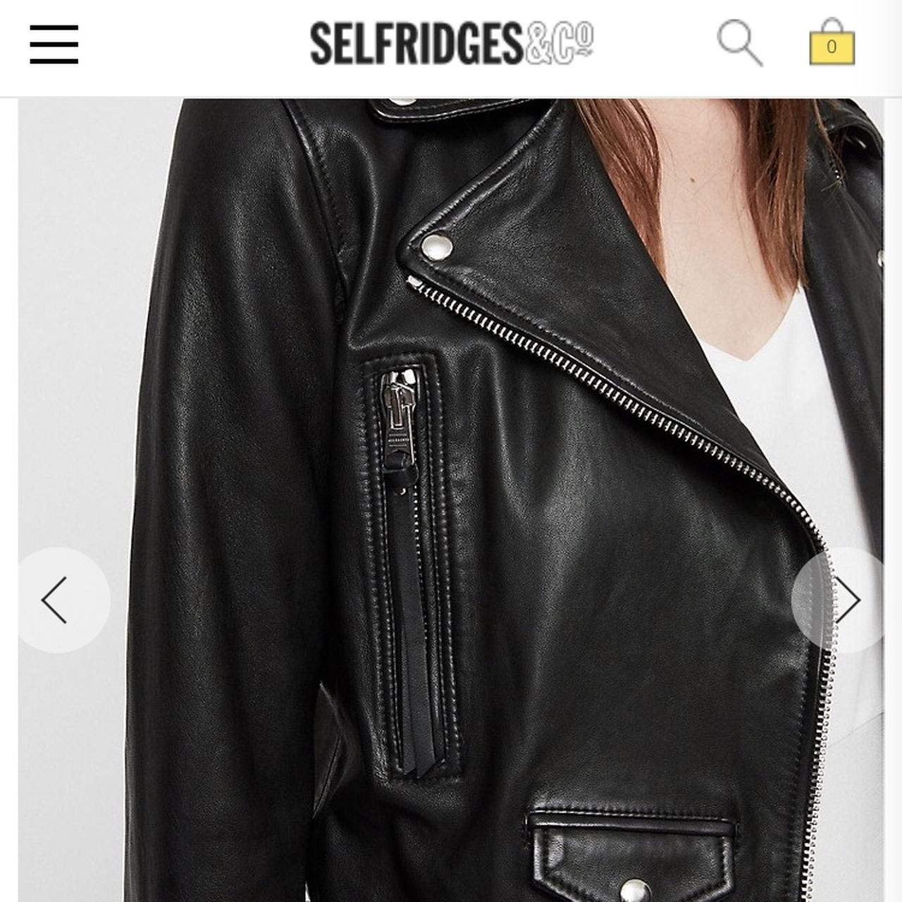 All saints juno leather jacket hotsell