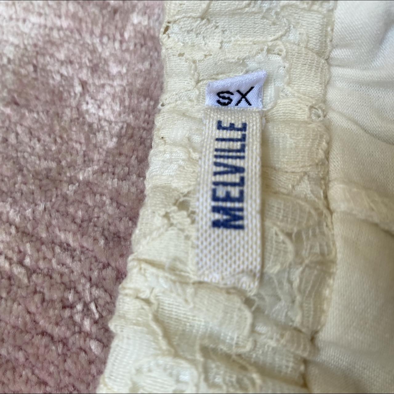 Brandy melville white lace shorts. In great... Depop