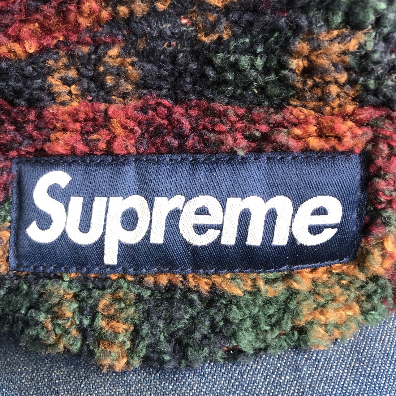 Supreme GORE-TEX Polartec Long Bill Camp Cap Natural - Depop