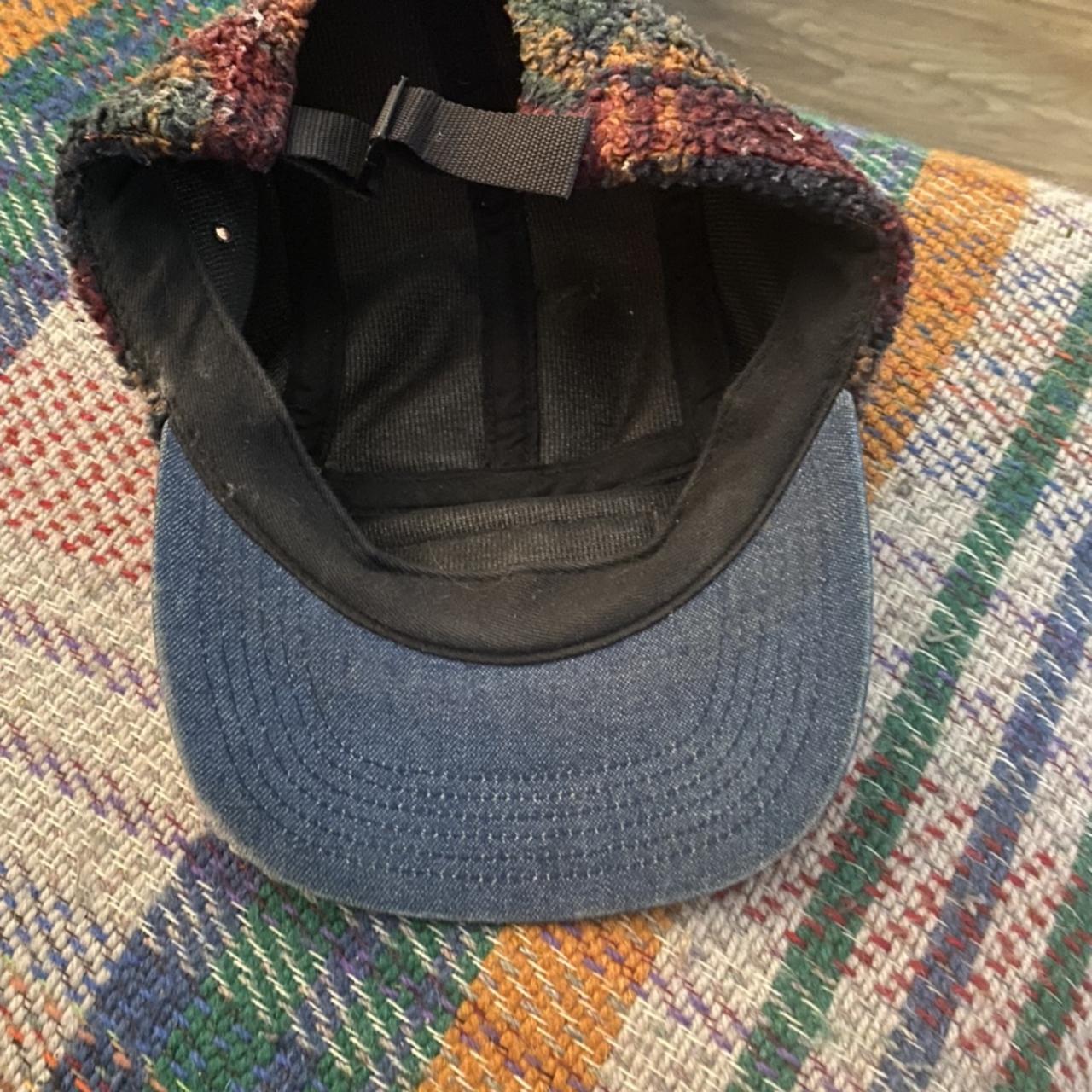 NOW SOLD **** Supreme plaid fleece camp cap , From...