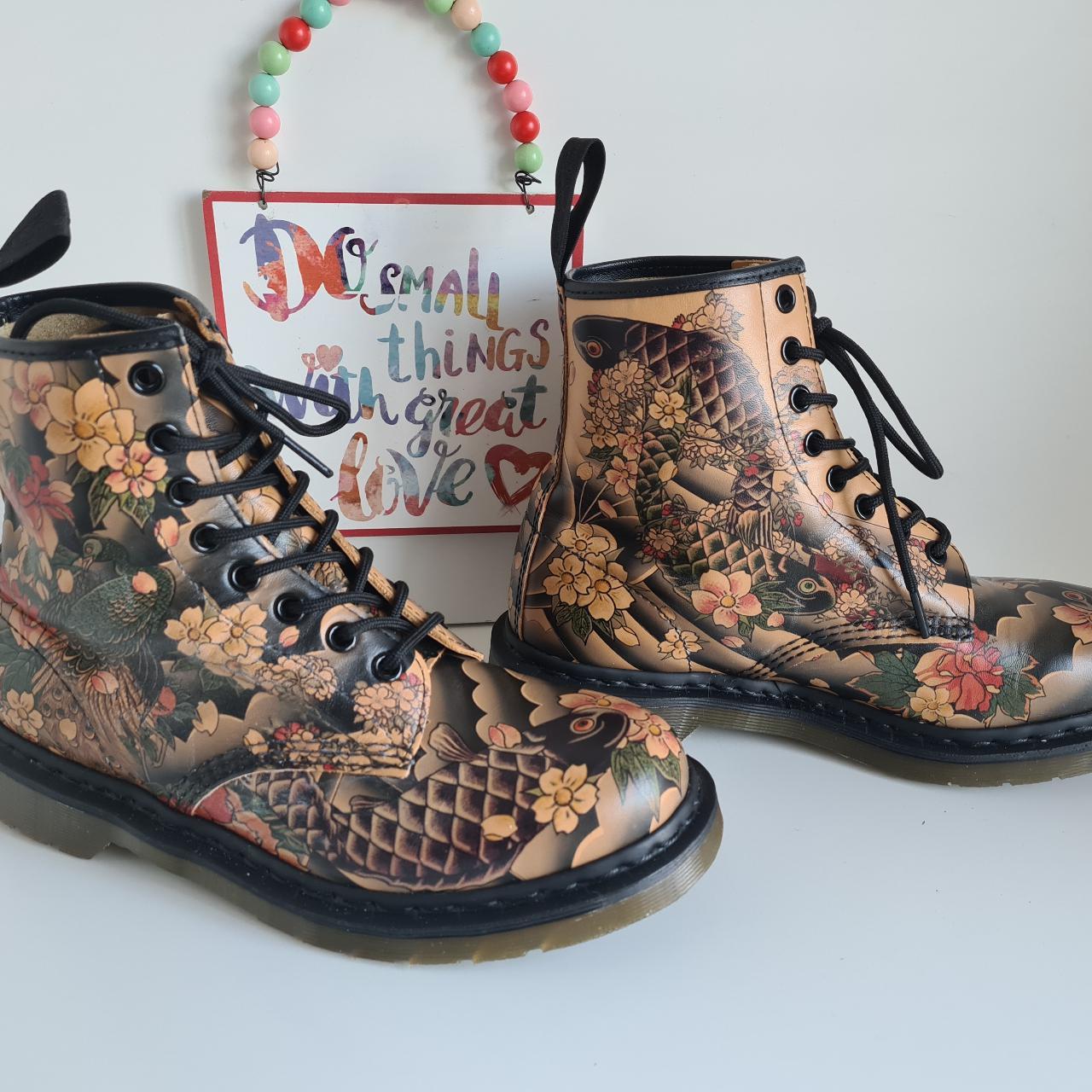 koi fish doc martens