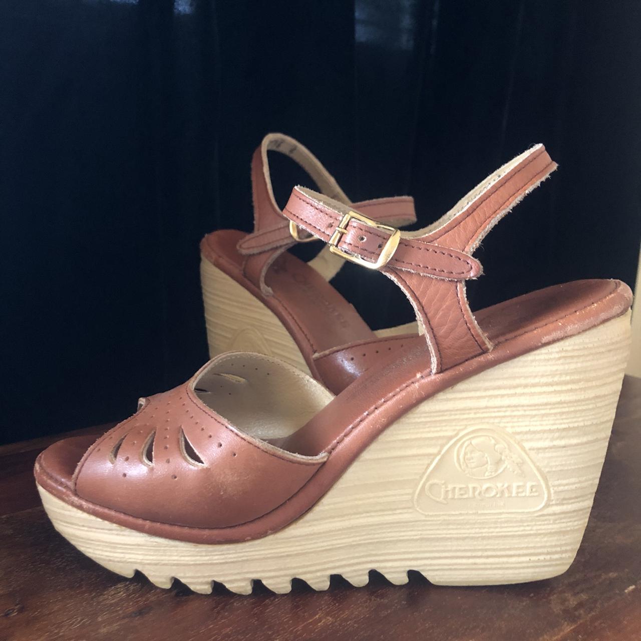 High Heel Sandals Cherokee Shoes From The 80s Vintage Cherokee