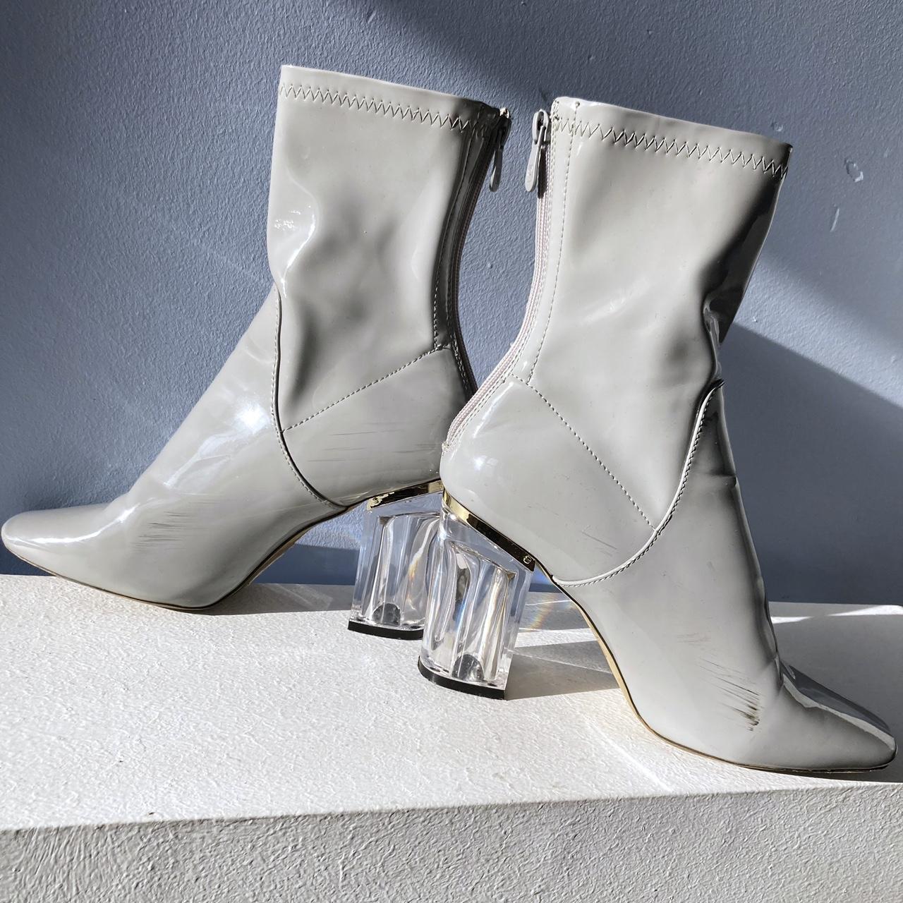 womens grey boots uk