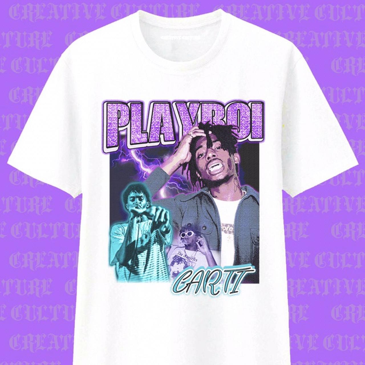 Playboi carti hot sale rap tee