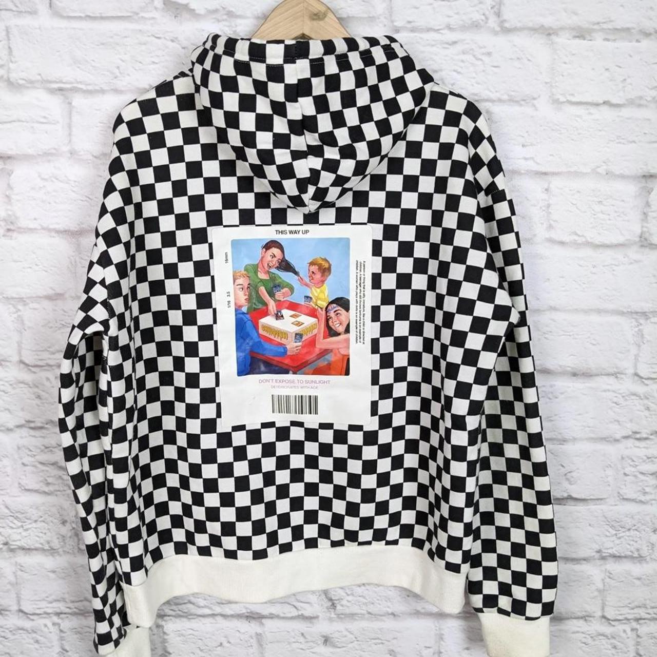 tgf childish checked hoodie very rare perfect... Depop