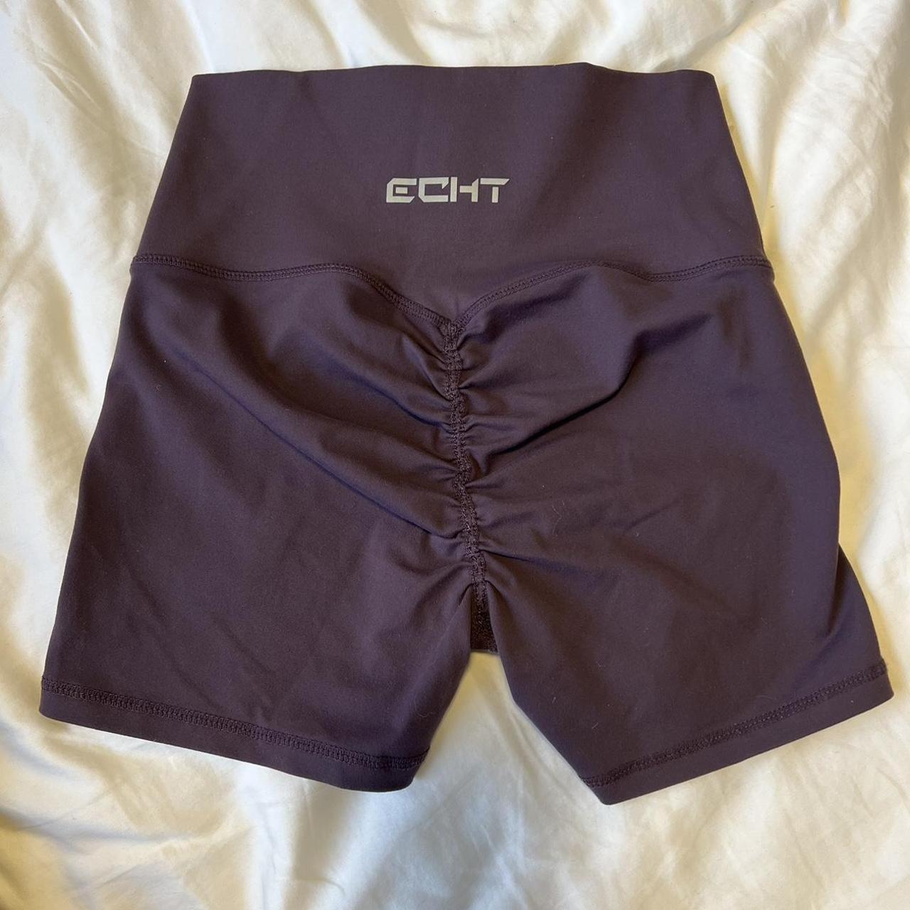 ECHT Scrunch Bum Shorts#N##N#In good condition, only... - Depop
