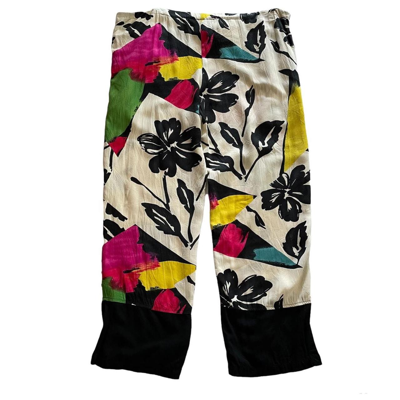 Jams World Women's Yellow and Black Trousers (3)