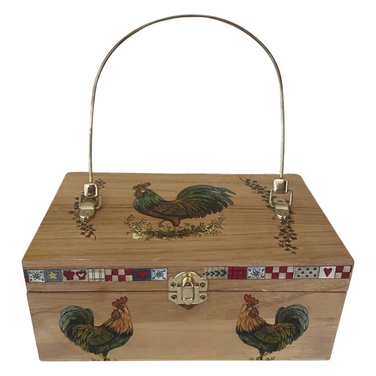 Product Image 1 - Vintage Handmade Decoupage Wooden Box