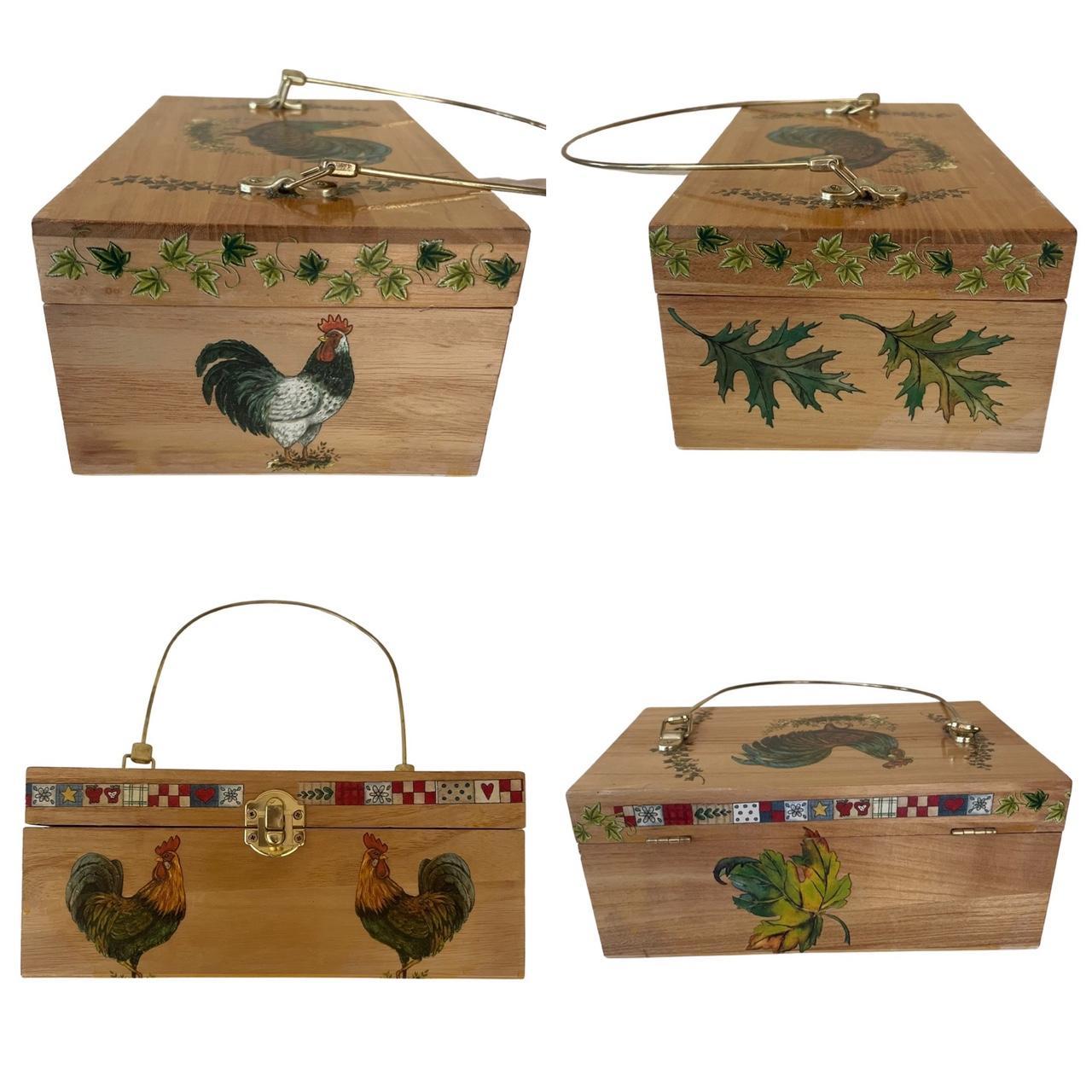 Product Image 3 - Vintage Handmade Decoupage Wooden Box