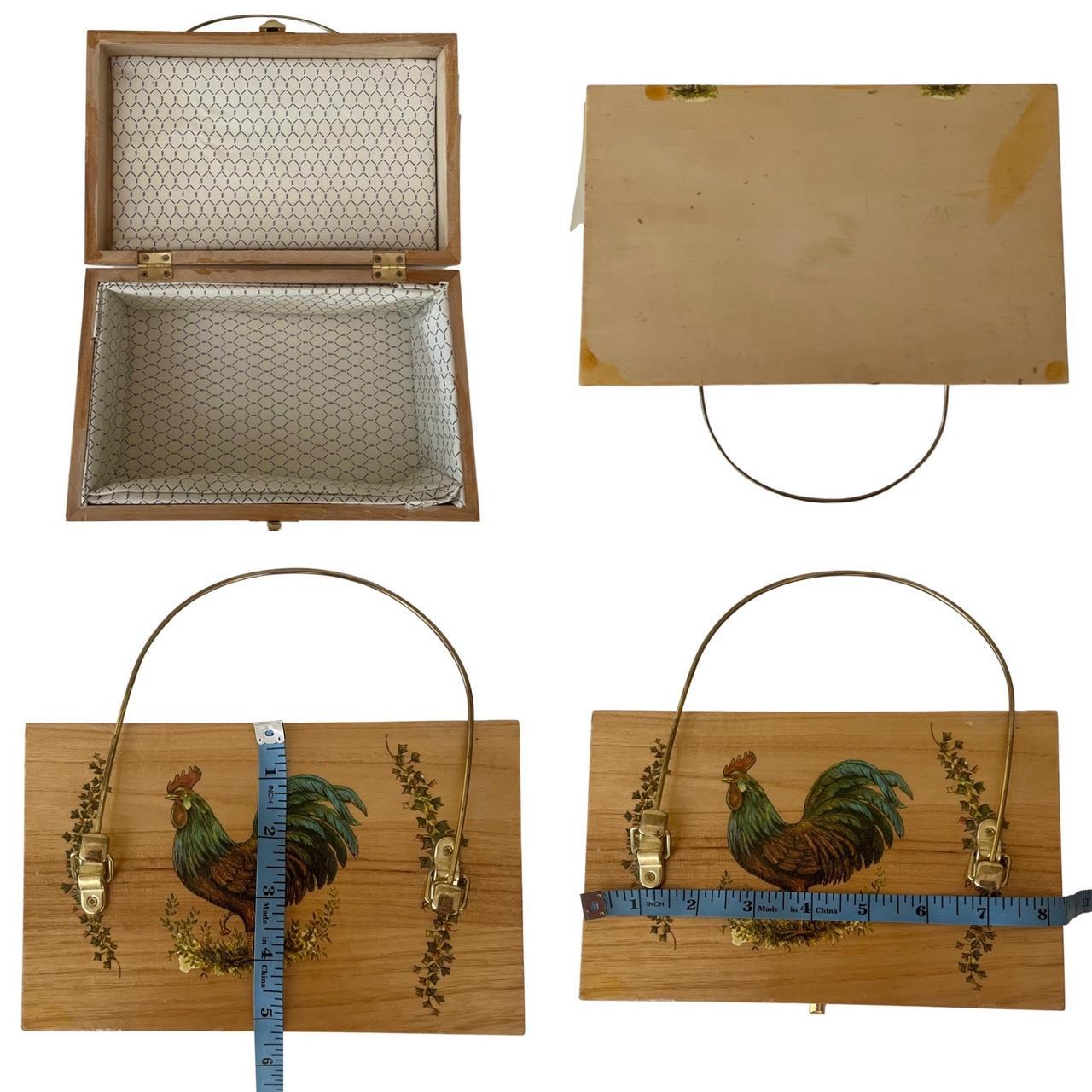 Product Image 4 - Vintage Handmade Decoupage Wooden Box