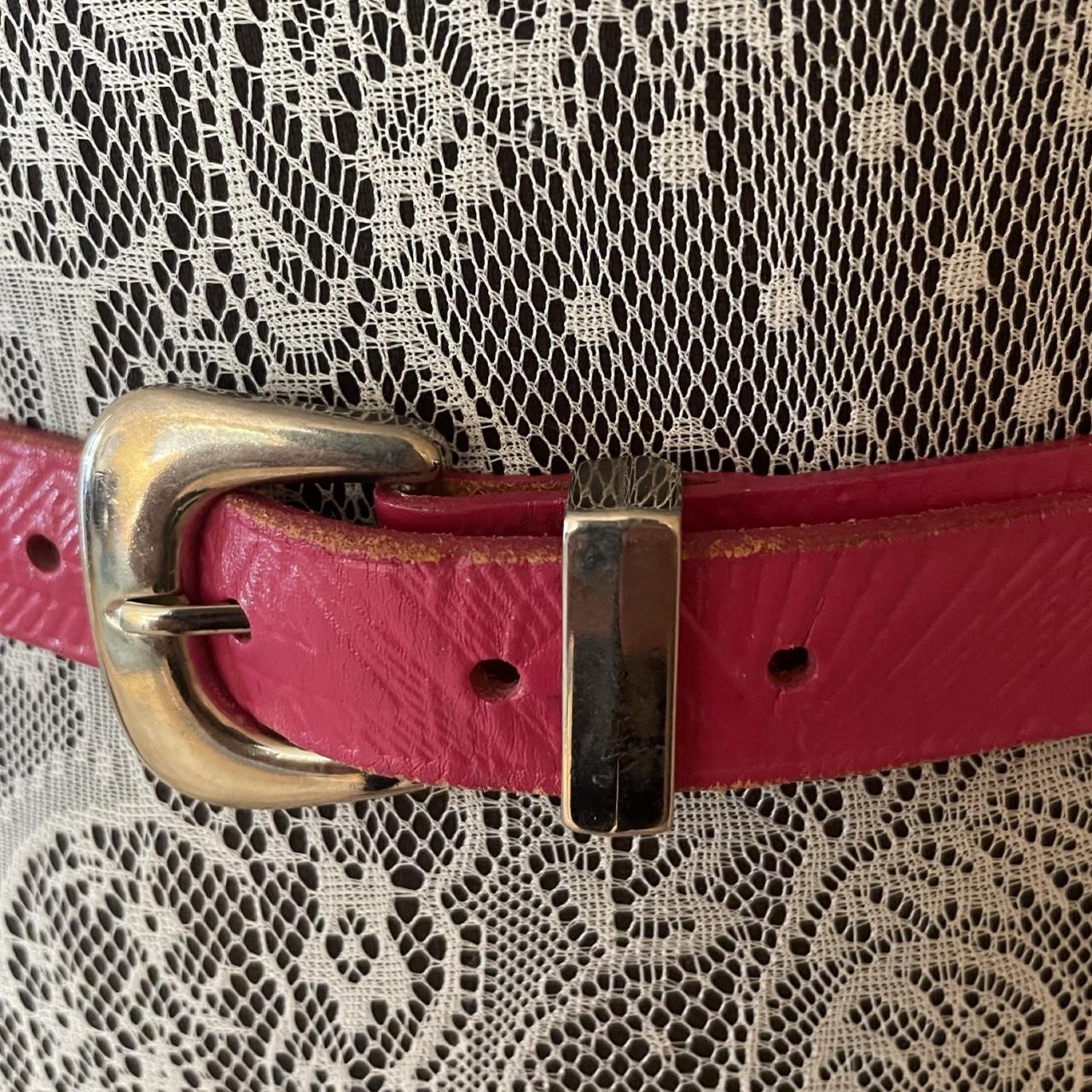 American Vintage Women's Pink Belt (3)