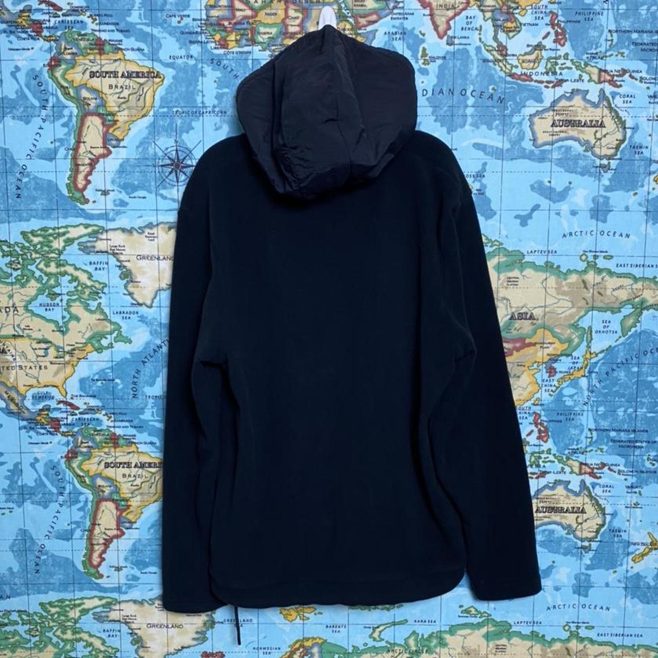 Cosy Primark World Union hoodie. Black fleece